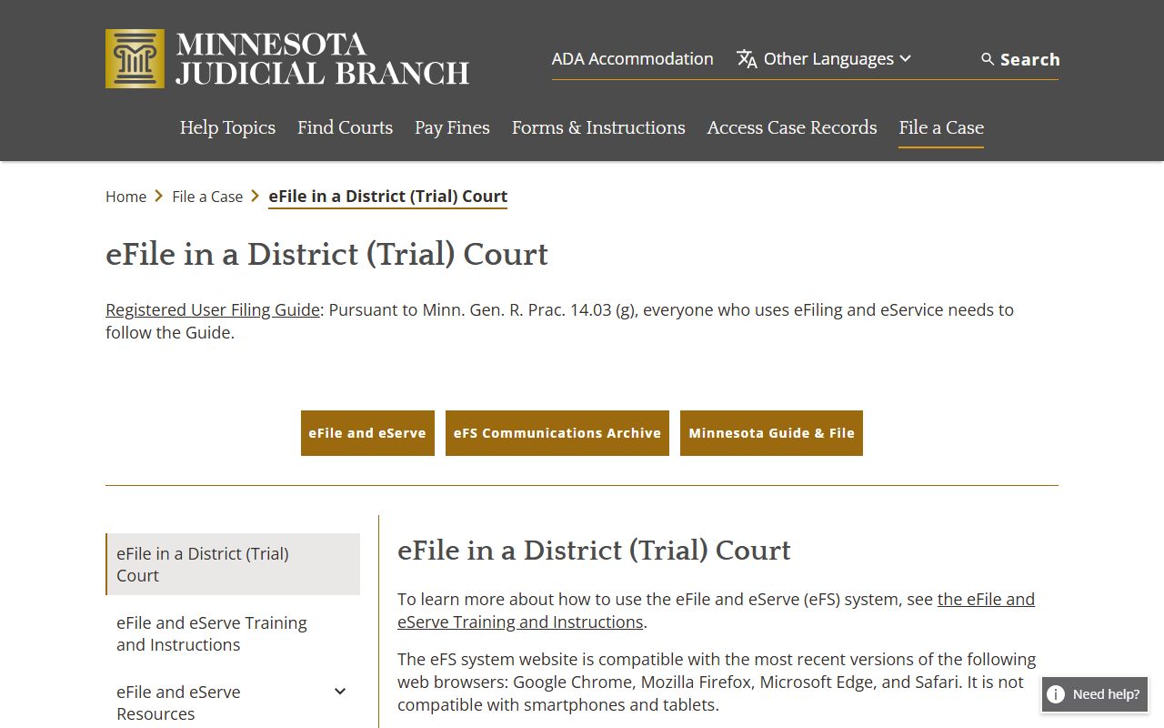 Lyon County probate records file in district trial court